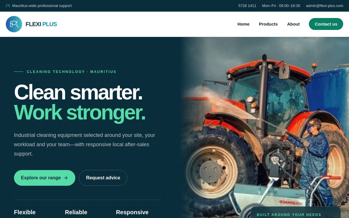 Flexi Plus website preview